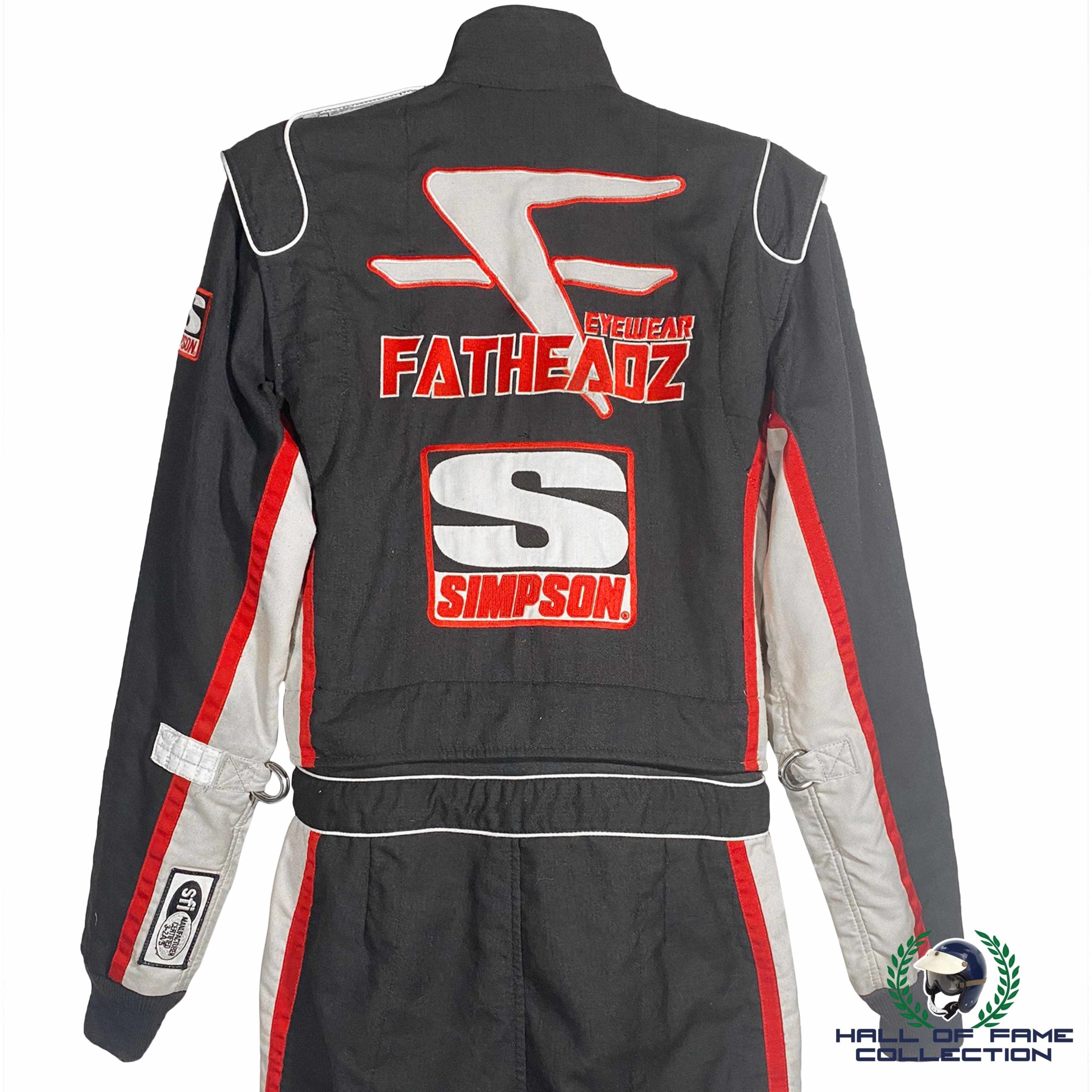 Dave Darland Race Worn Fatheadz Sprint / Midget Racing Suit