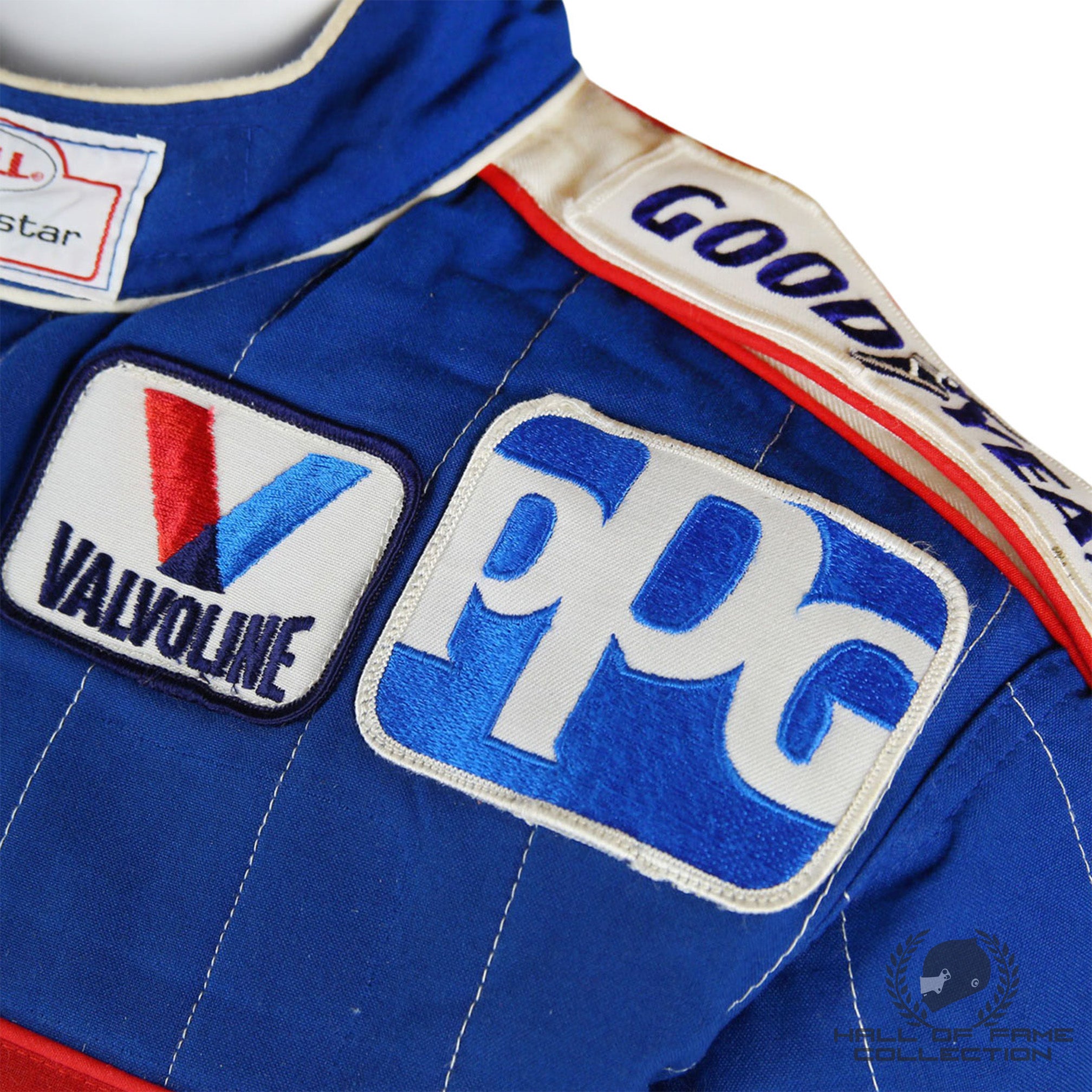 1987 Derek Daly Signed Indy 500 Race Used IndyCar Suit