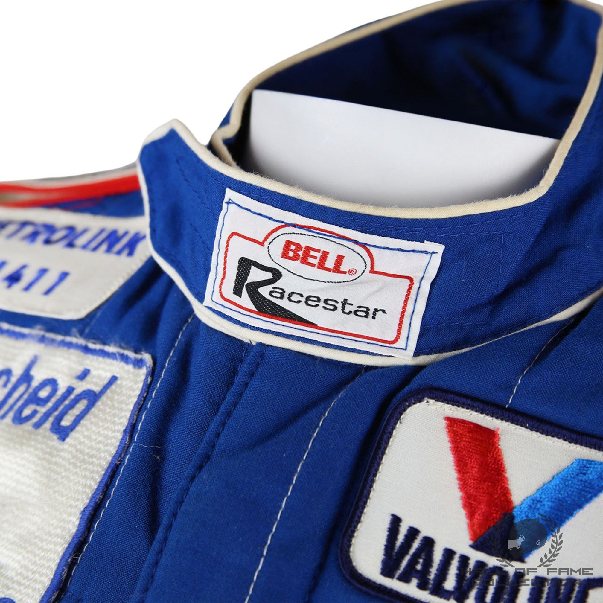 1987 Derek Daly Signed Indy 500 Race Used IndyCar Suit