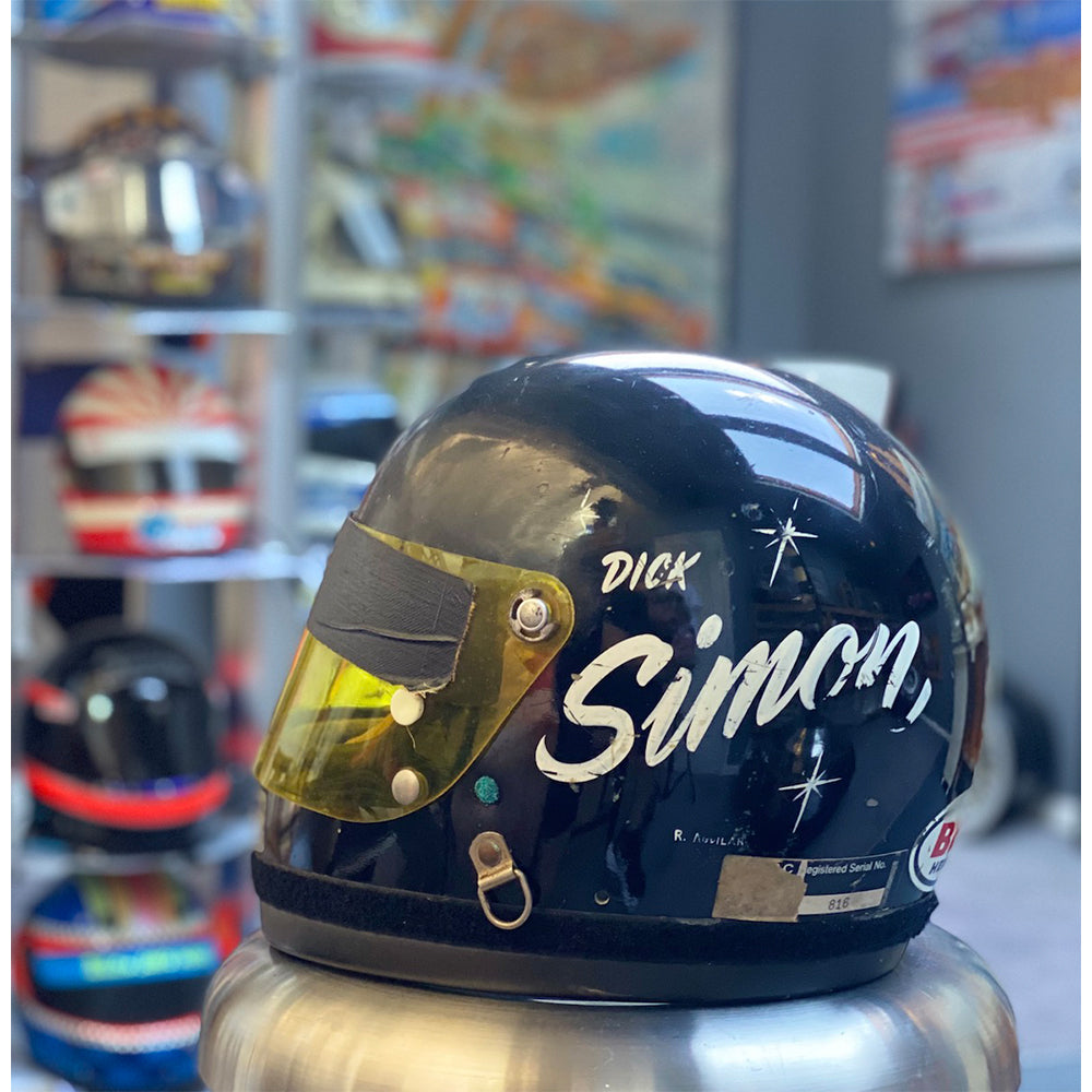 1978 Dick Simon Race Used Indy 500 Bell Helmet and Simpson Suit Set