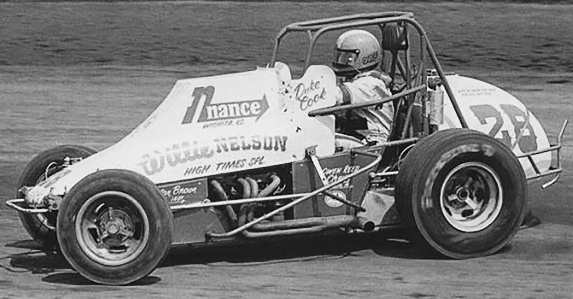 1970's Duke Cook Race Used USAC Silver Crown Bell Star Helmet