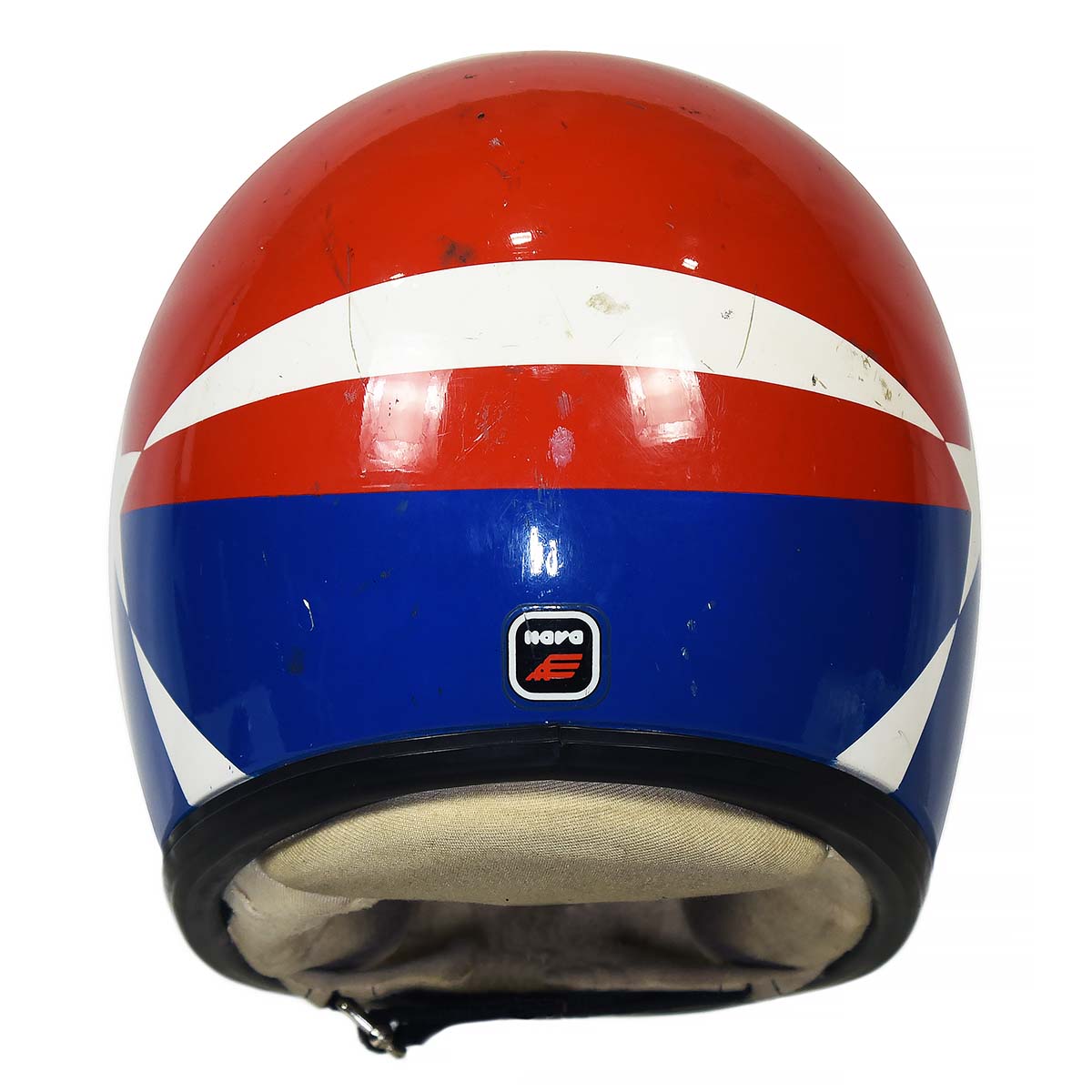 1982 Eddie Cheever Rare Race Used Nava Equipe Talbot Gitanes F1 Helmet