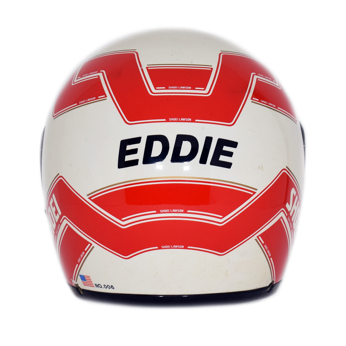 1992 Eddie Lawson Race Used Cagiva Corse 500cc Helmet