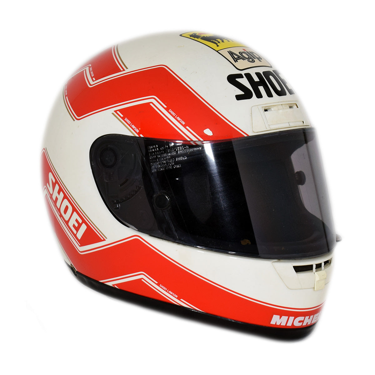 1992 Eddie Lawson Race Used Cagiva Corse 500cc Helmet