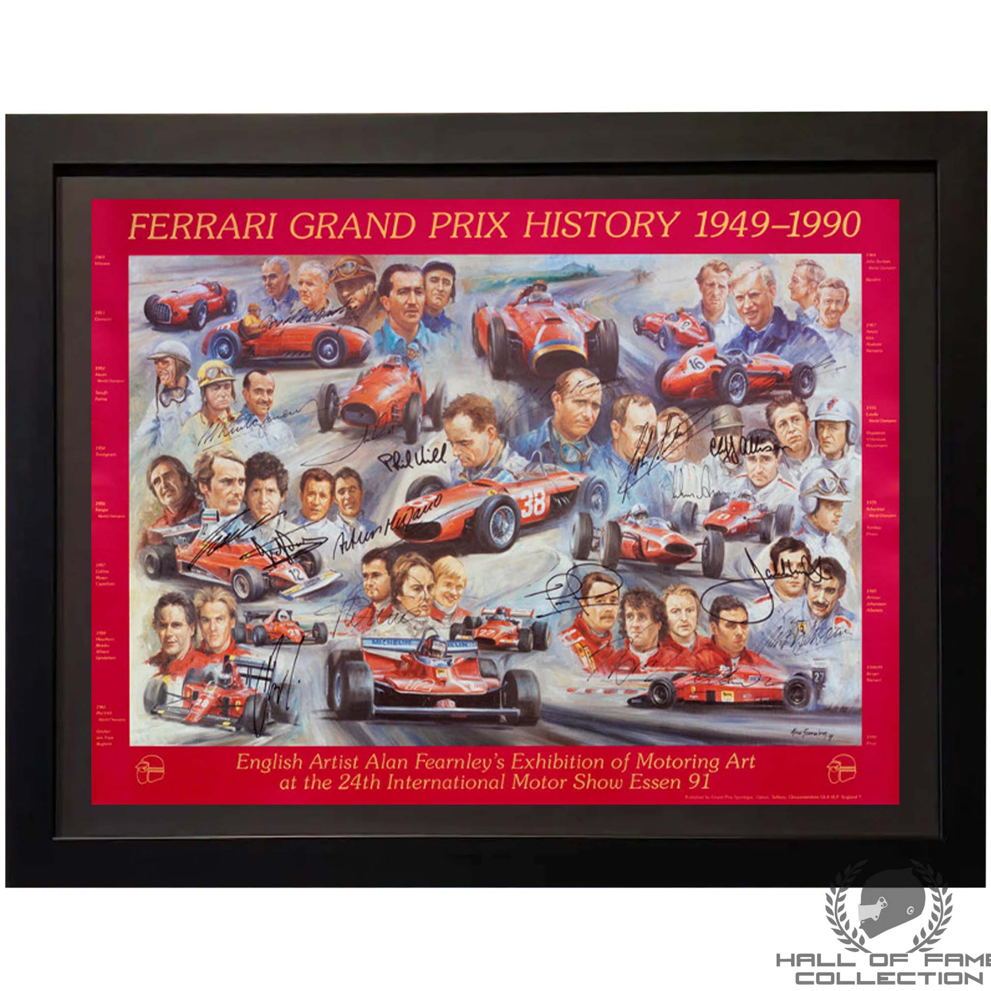 Ferrari Grand Prix History 1949 – 90