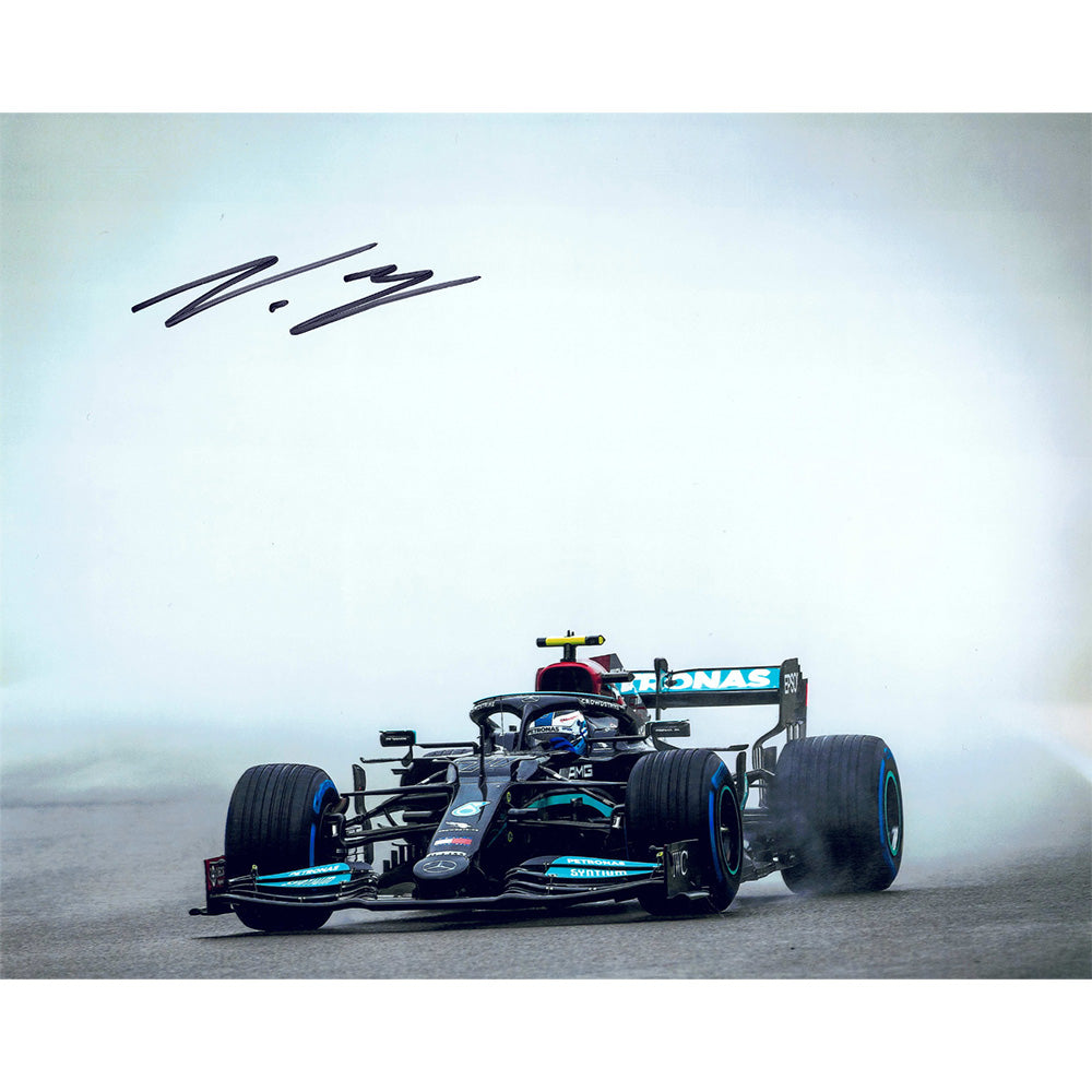 2021 F1 8x10 Collector Set: Photo #3 Valtteri Bottas Signed Mercedes 1 of 25