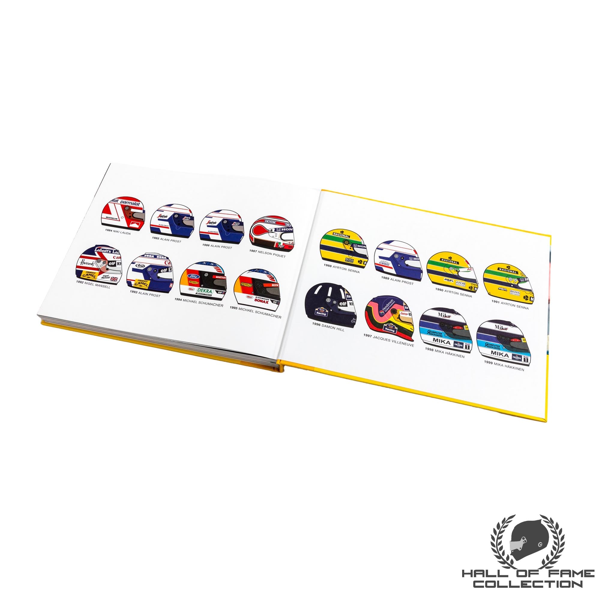 Formula Helmet Vol 1 "The Glorious Years of F1 Helmets 1969-1999" Ultimate Edition F1 Book