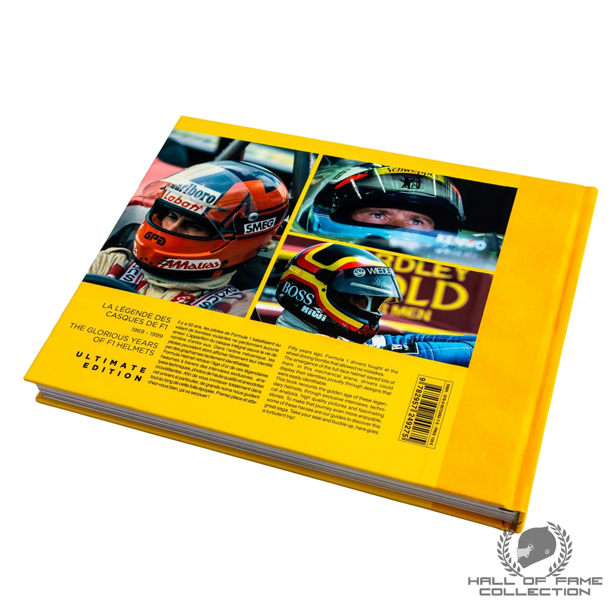 Formula Helmet Vol 1 "The Glorious Years of F1 Helmets 1969-1999" Ultimate Edition F1 Book