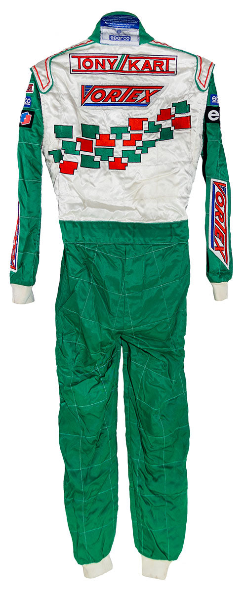 2000 Franck Perera Race Used Marechal Motorsports Formula A Kart Suit