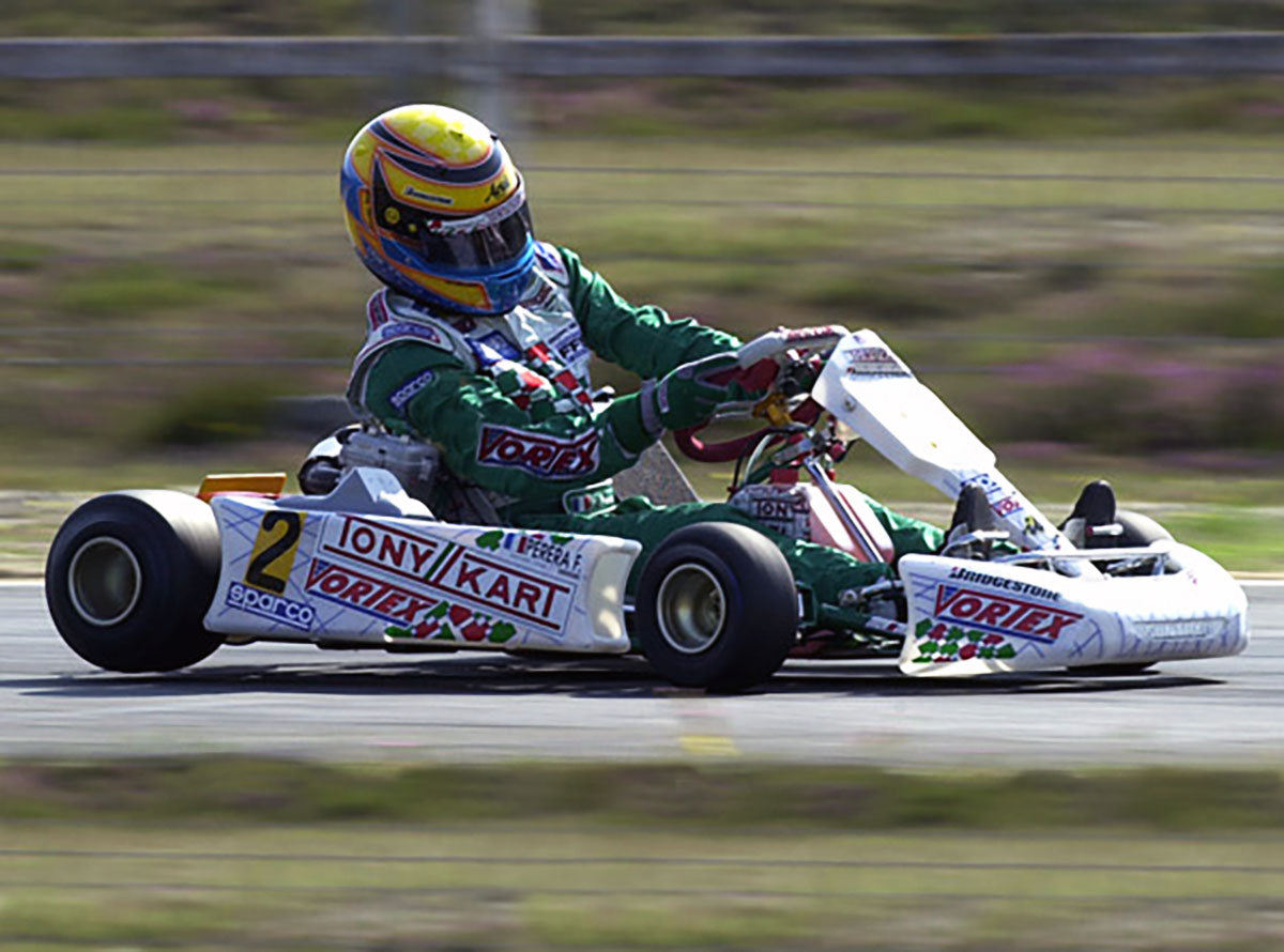 2000 Franck Perera Race Used Marechal Motorsports Formula A Kart Suit