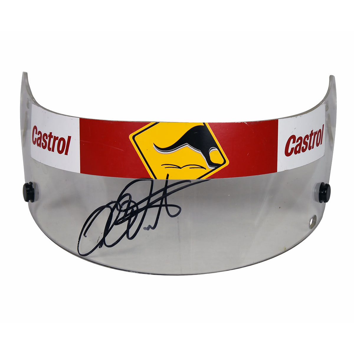 1998 Heinz-Harald Frentzen Signed Race Used Winfield Williams Visor