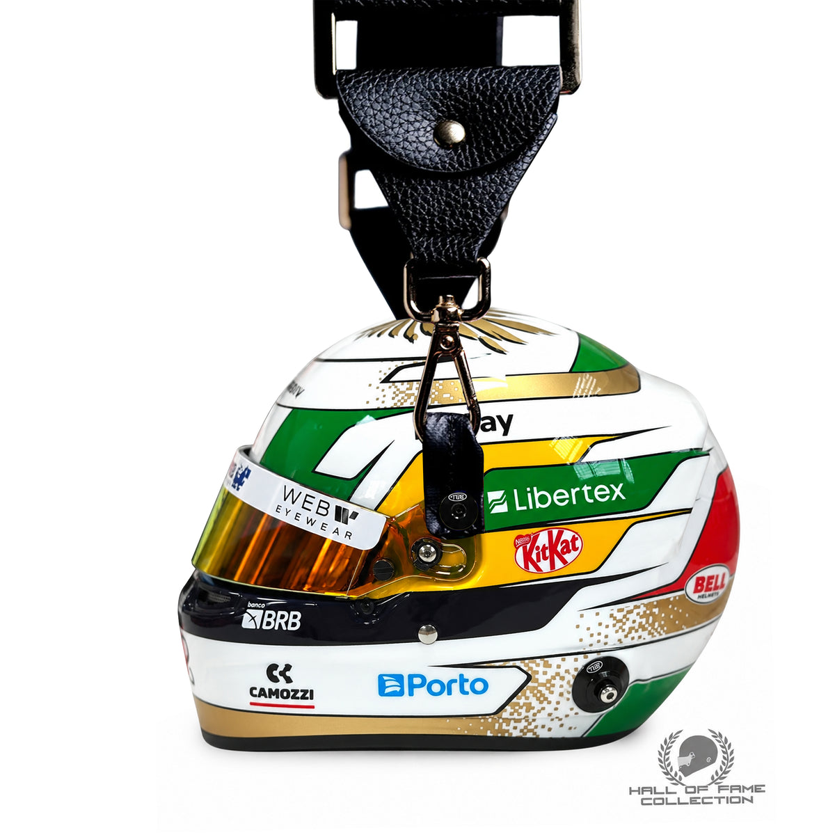 Gabriel Bortoleto Signed Helmet Purse