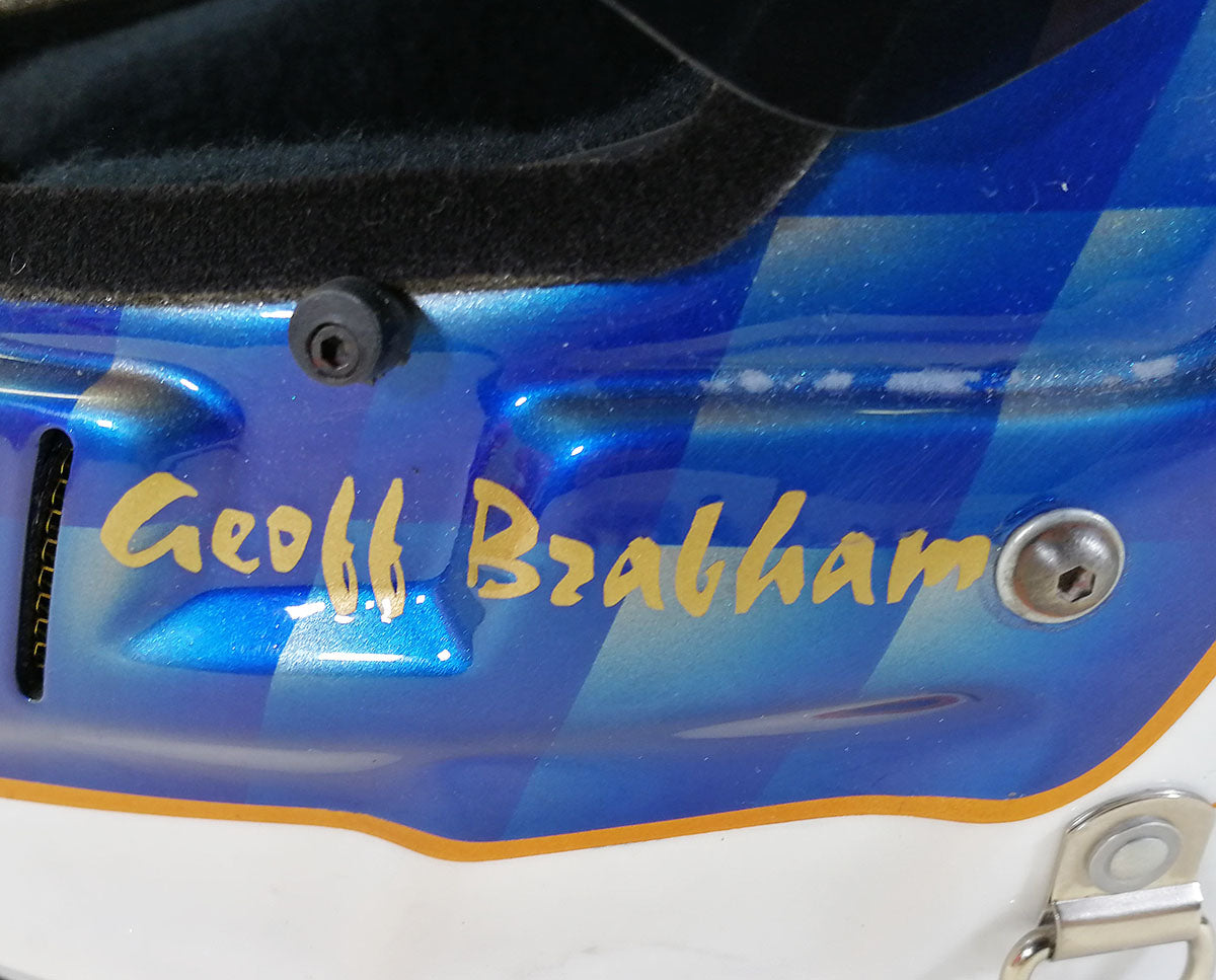 1990s Geoff Brabham Signed IMSA / IndyCar Helmet