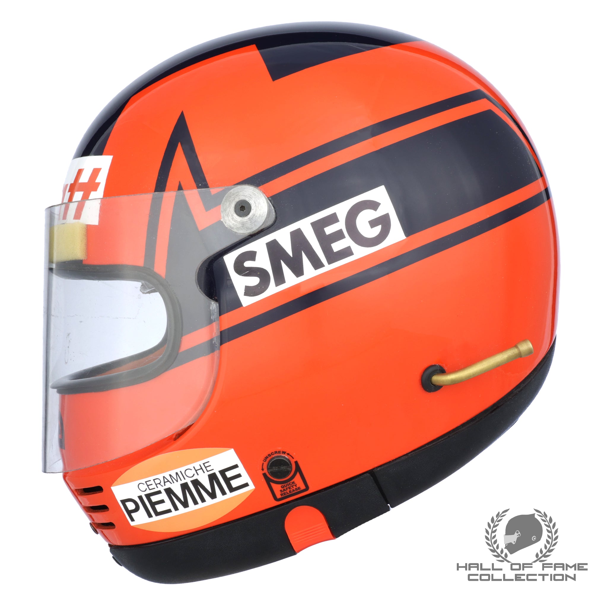 1981 Gilles Villeneuve GPA Scuderia Ferrari Replica F1 Helmet