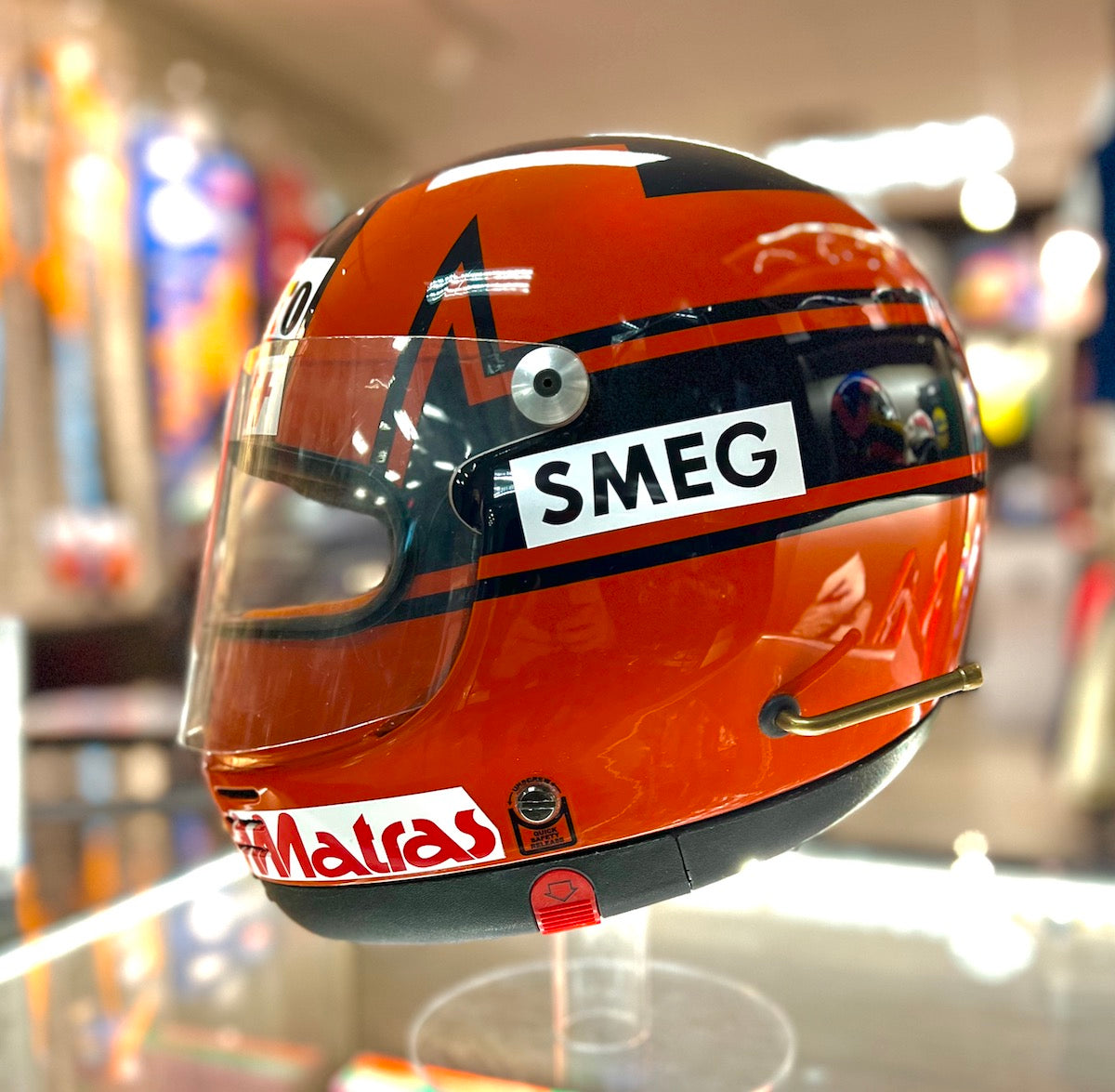 1979 Gilles Villeneuve Scuderia Ferrari Replica GPA Helmet