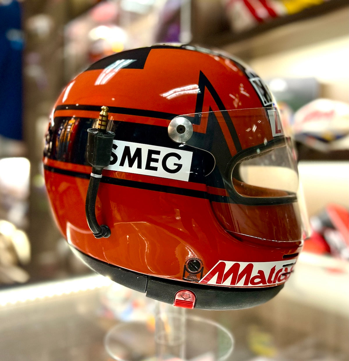 1979 Gilles Villeneuve Scuderia Ferrari Replica GPA Helmet