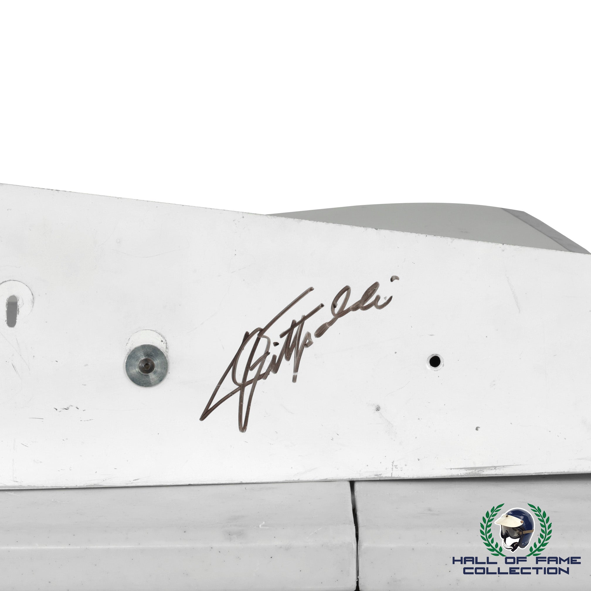 1987 Emerson Fittipaldi Signed Race Used Patrick Racing March 87C IndyCar Front Wing