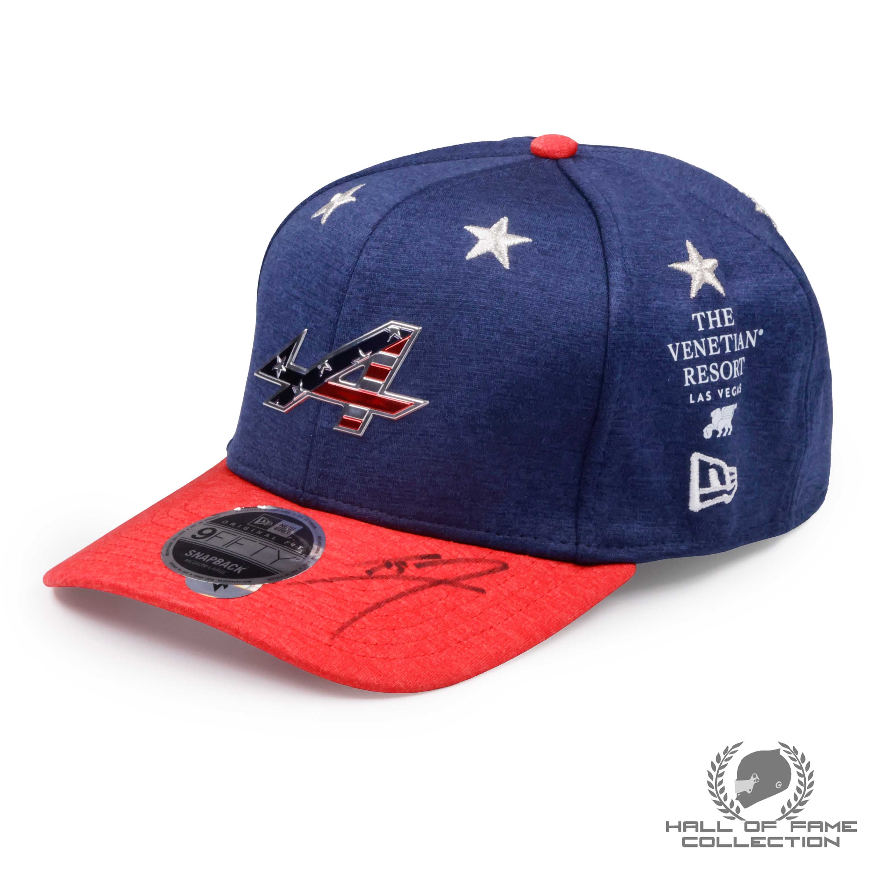 Pierre Gasly Signed Alpine COTA F1 Hat