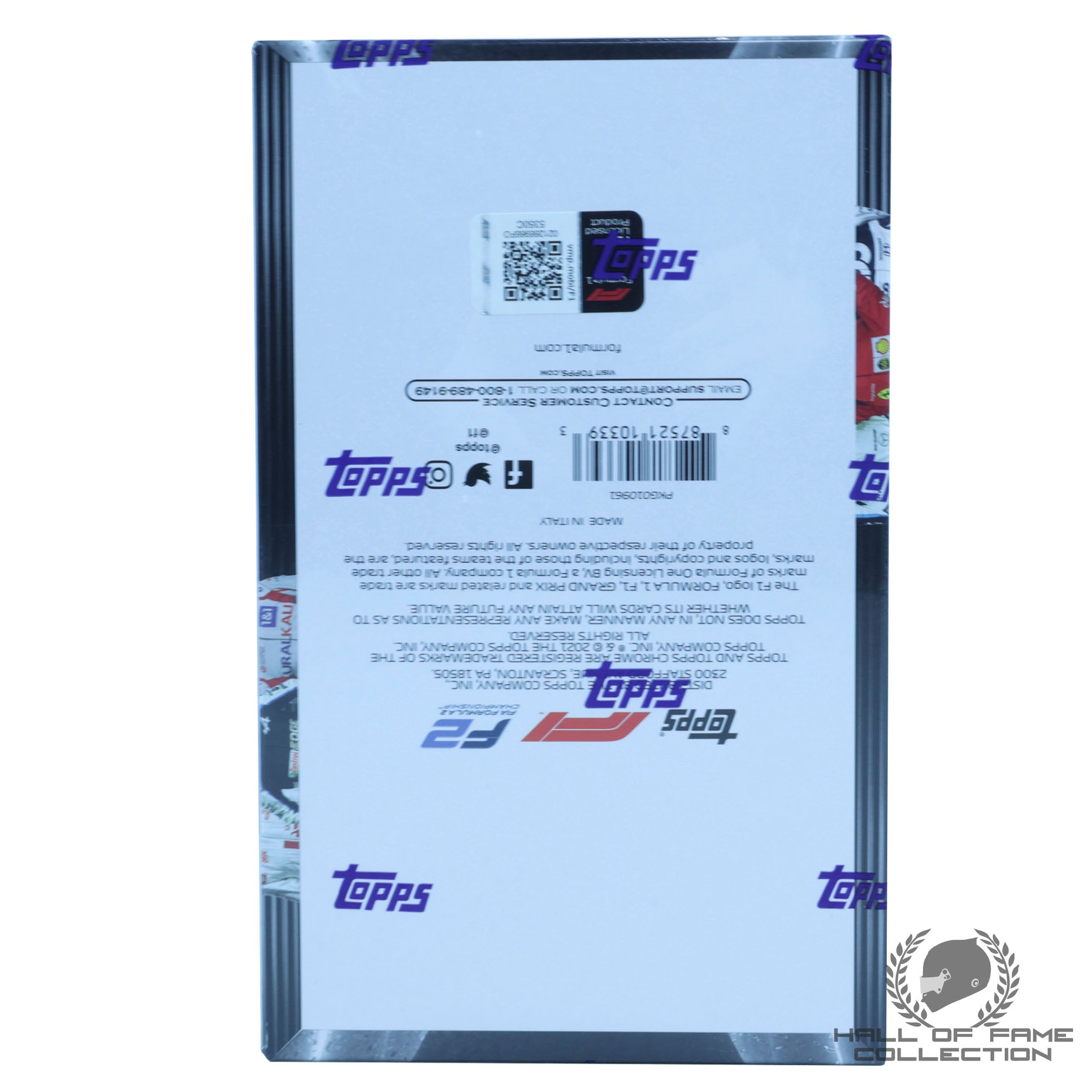 2021 Topps Chrome Formula 1 Racing Factory Sealed Hobby Lite Box