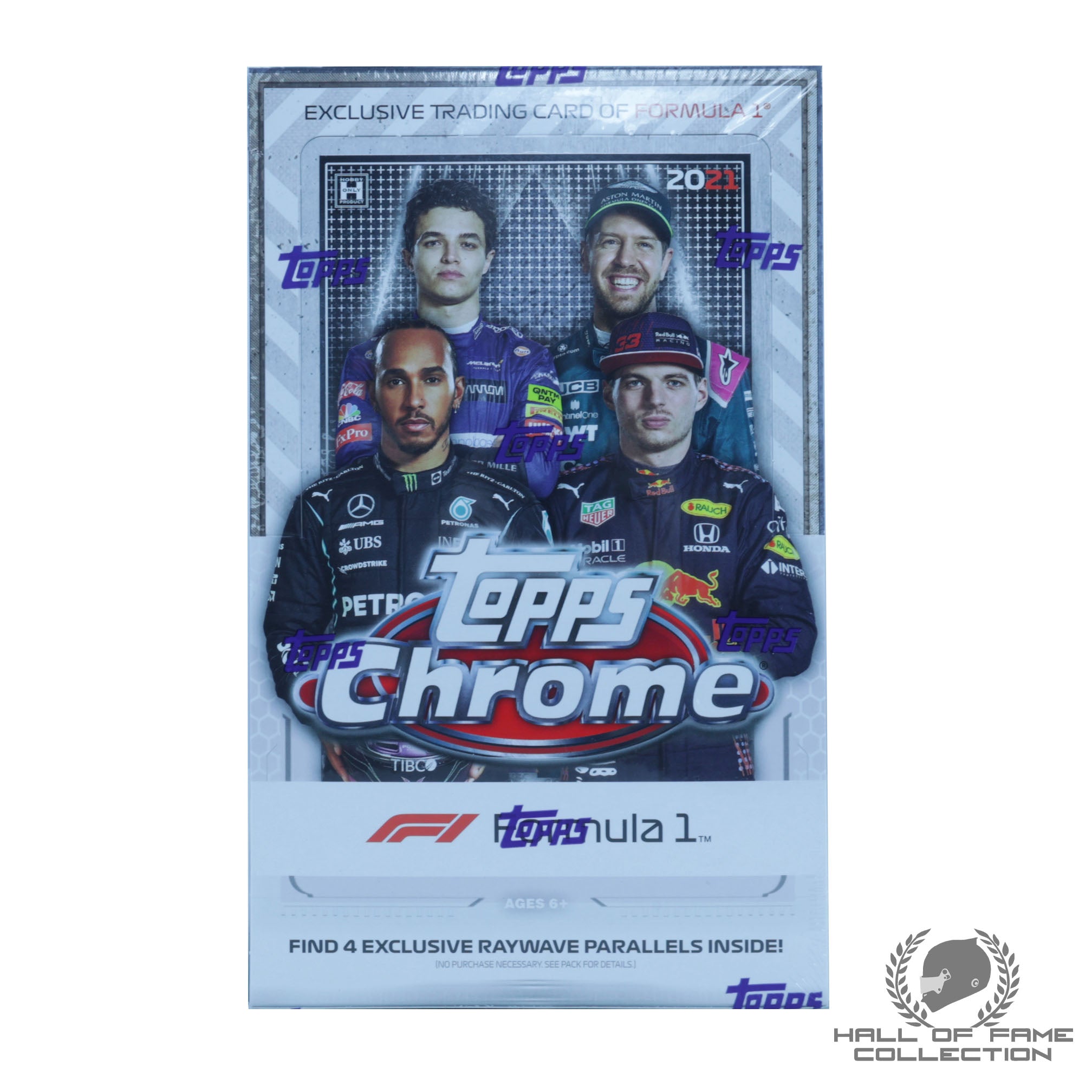 2021 Topps Chrome Formula 1 Racing Factory Sealed Hobby Lite Box