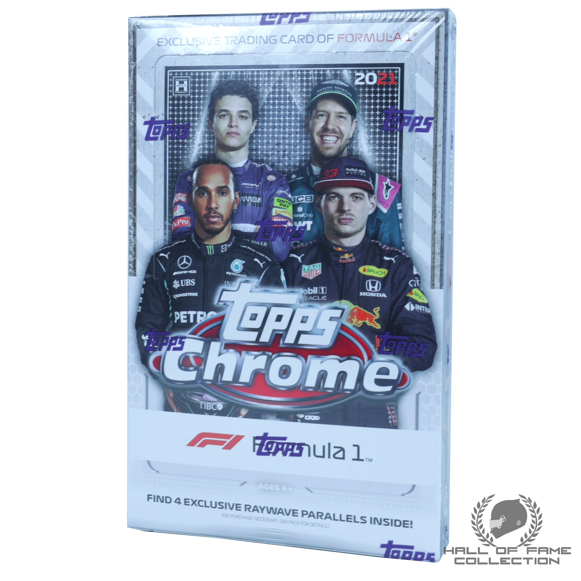 2021 Topps Chrome Formula 1 Racing Factory Sealed Hobby Lite Box