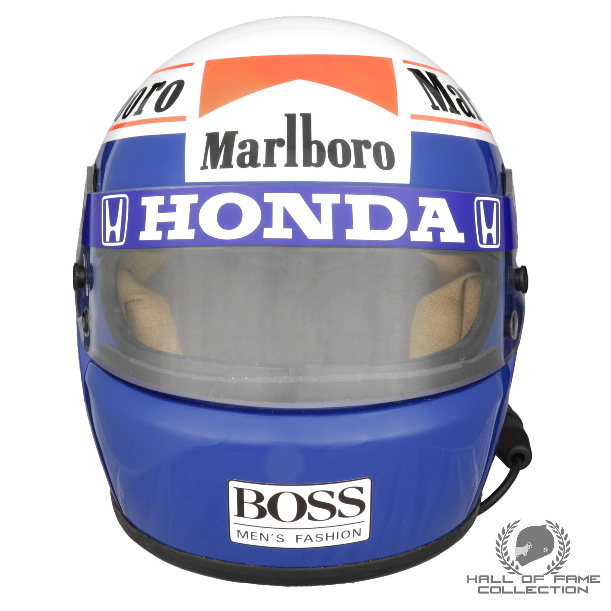 1988 Alain Prost Original Bell XFM-1 Replica McLaren F1 Helmet