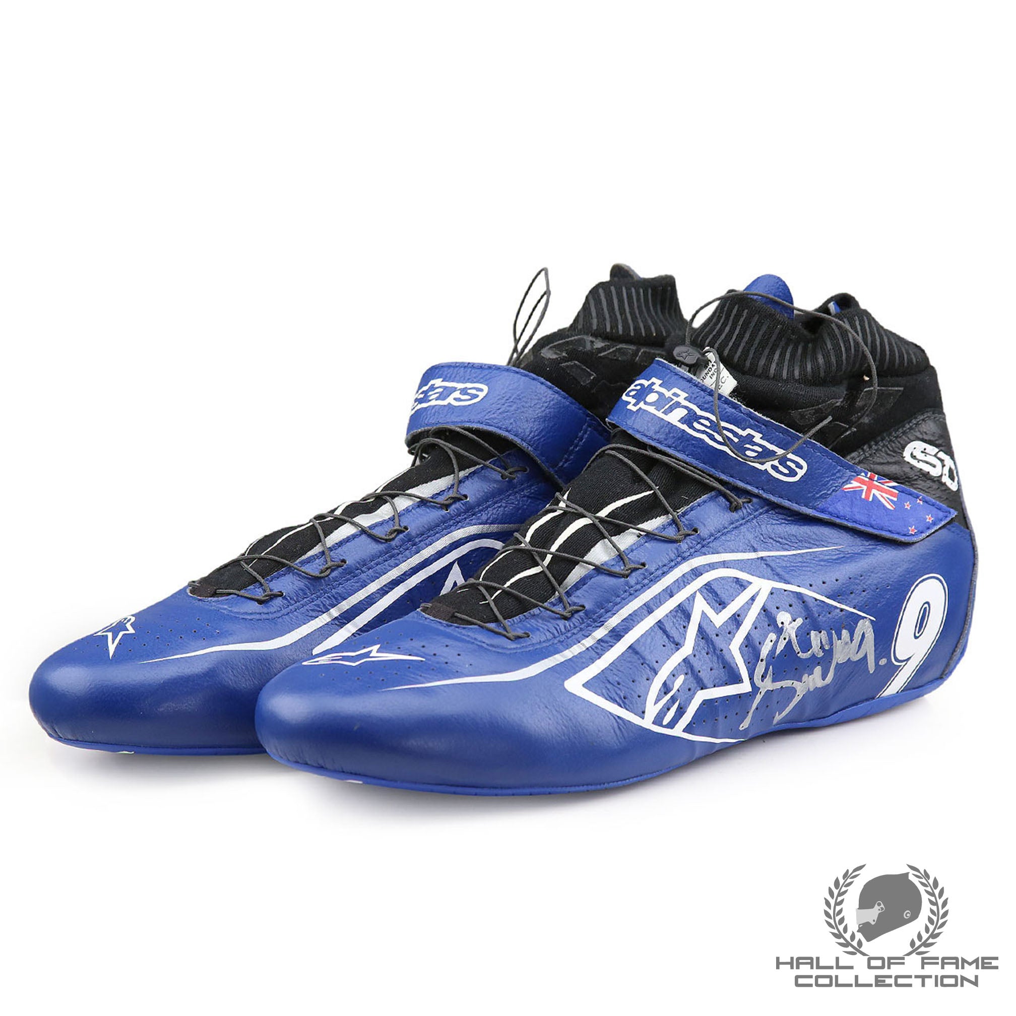 2022 Scott Dixon Race Used Chip Ganassi IndyCar Boots