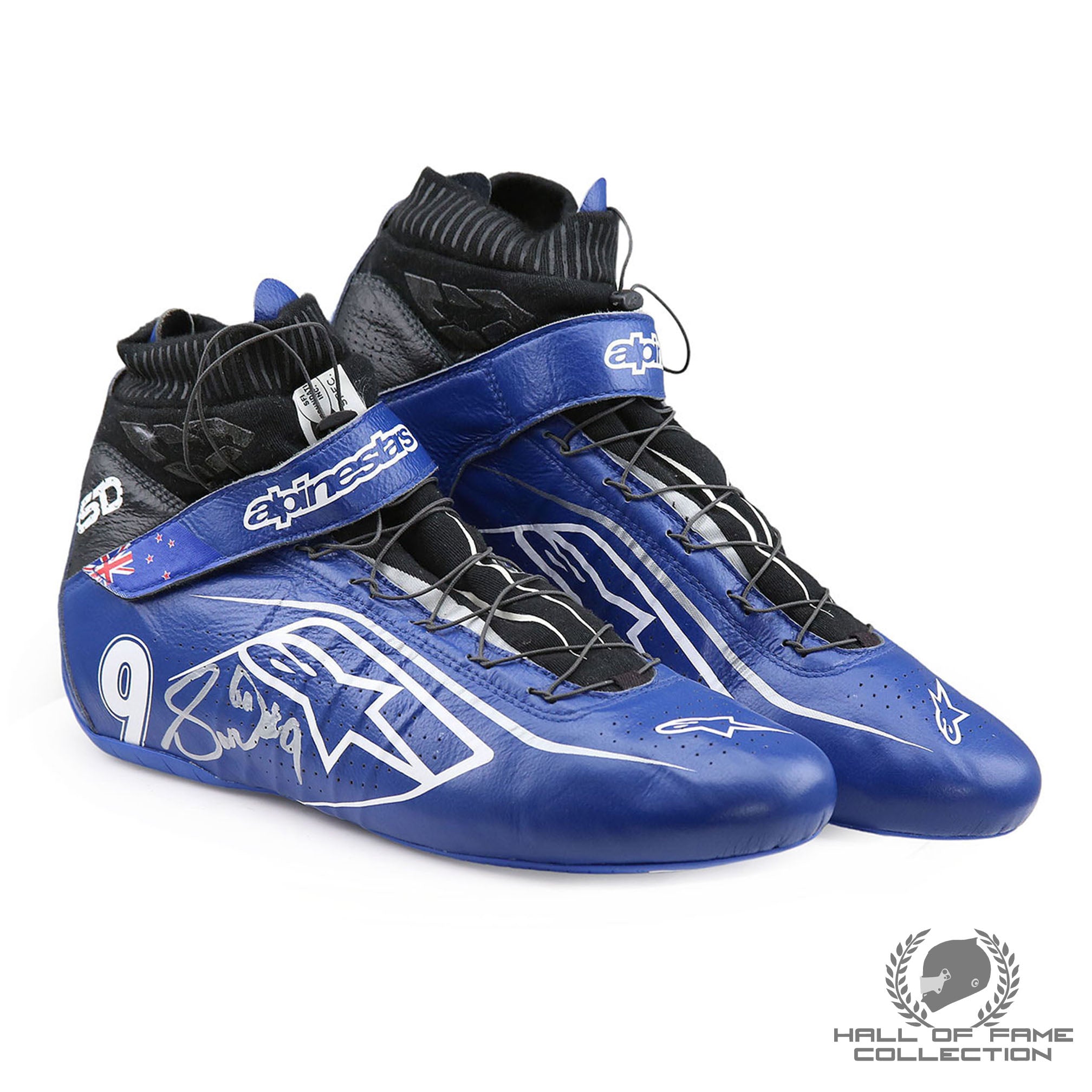 2022 Scott Dixon Race Used Chip Ganassi IndyCar Boots