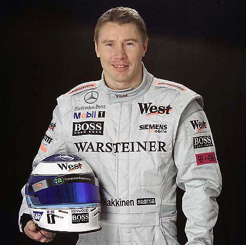 2001 Mika Hakkinen Race Used USGP McLaren F1 Suit