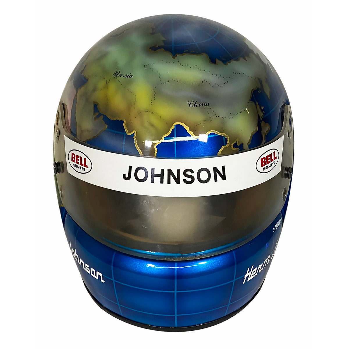 1986 Herm Johnson Race Used IMSA Bell XFM-1 Helmet