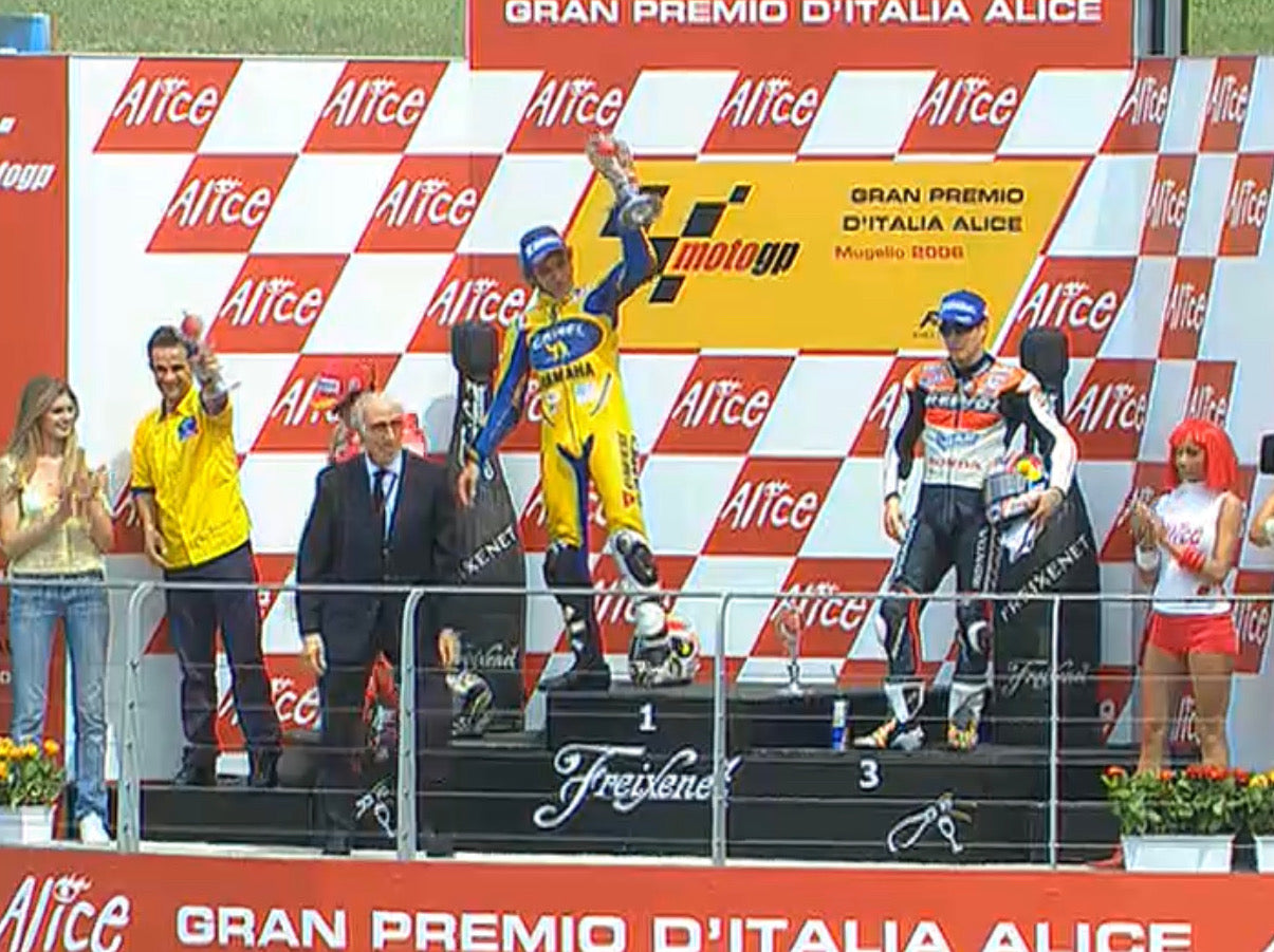 2006 Rossi / Capirossi / Hayden Original Mugello MotoGP Trophy
