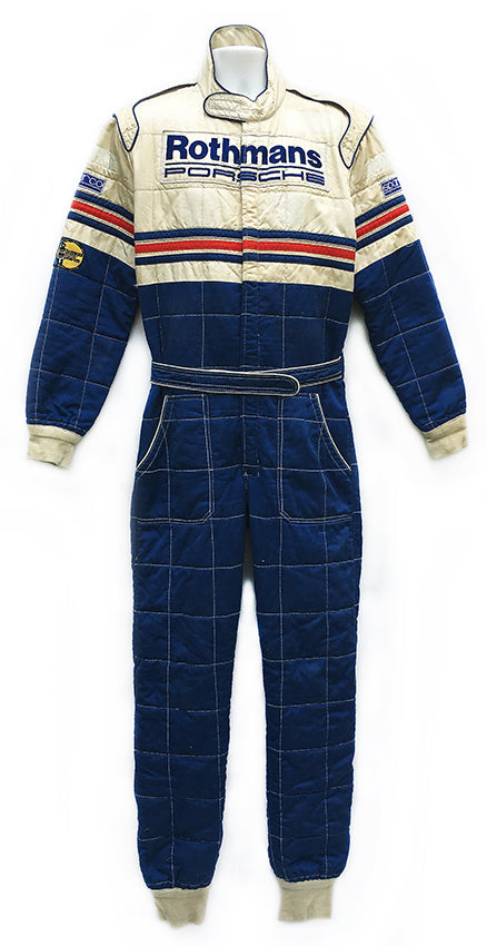 1980’s Rothmans Porsche, Driver and Pit Crew suits