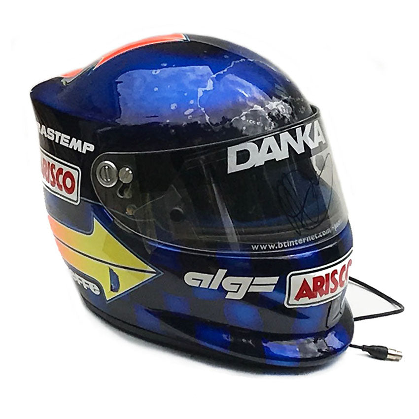 1998 Pedro Diniz Signed Race Used Arrows F1 Helmet