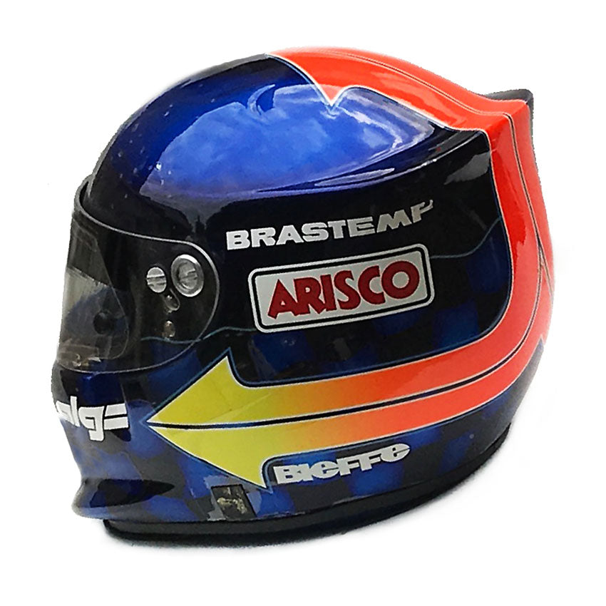 1998 Pedro Diniz Signed Race Used Arrows F1 Helmet