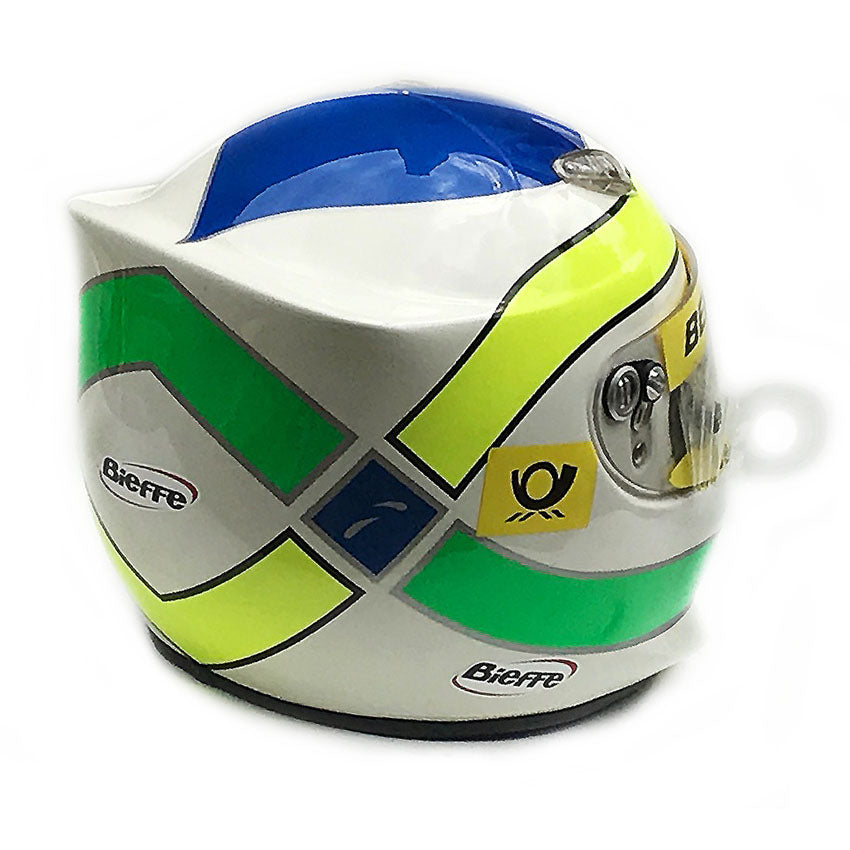 2002 Giancarlo Fisichella Autographed Race Used Jordan F1 Helmet