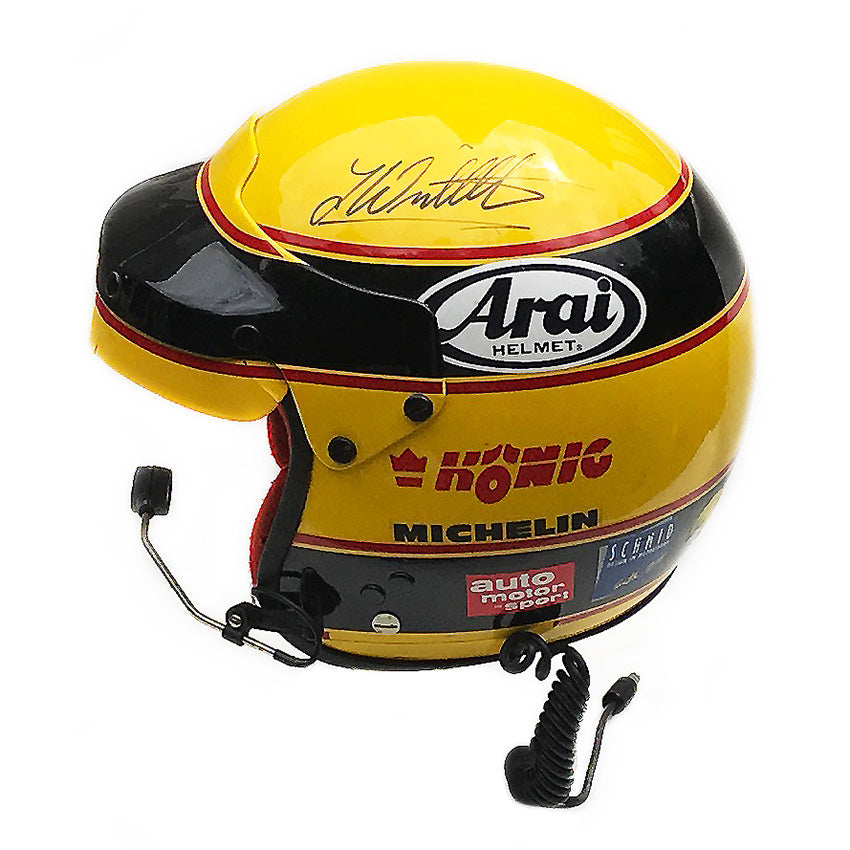 1995 Joachim ‘Jo’ Winkelhock, German Touring Car Championship helmet