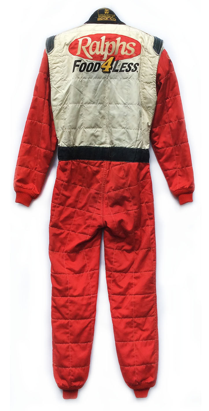 1997 Richie Hearn, signed race worn suit