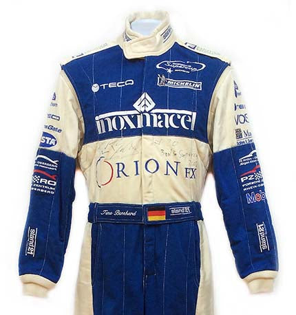 2002 Timo Bernhard, Porsche Supercup race worn suit