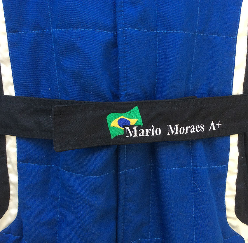 2010 Mario Moraes Race Worn KV Racing IndyCar Suit