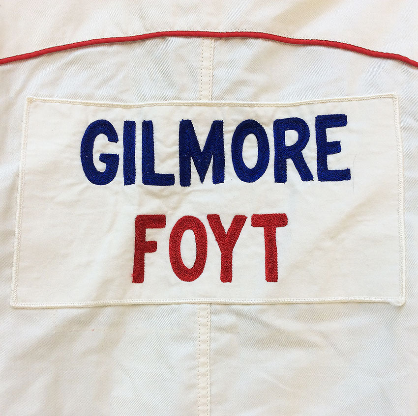 Jim Gilmore Team Foyt Gilmore Original Worn Overalls