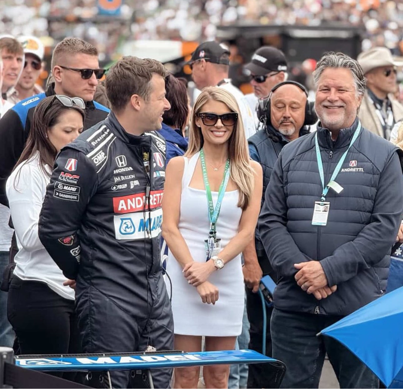 2025 Marco Andretti Signed Original Worn Andretti Global Indy 500 Boots