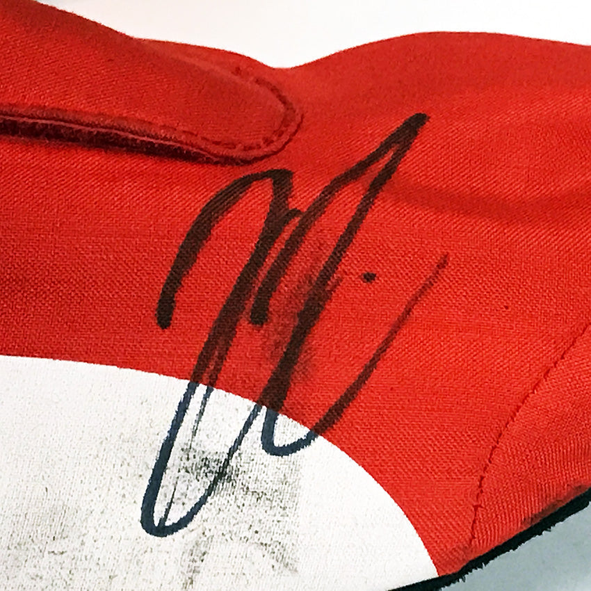 2018 Kimi Räikkönen Signed Race Worn Ferrari F1 Boots