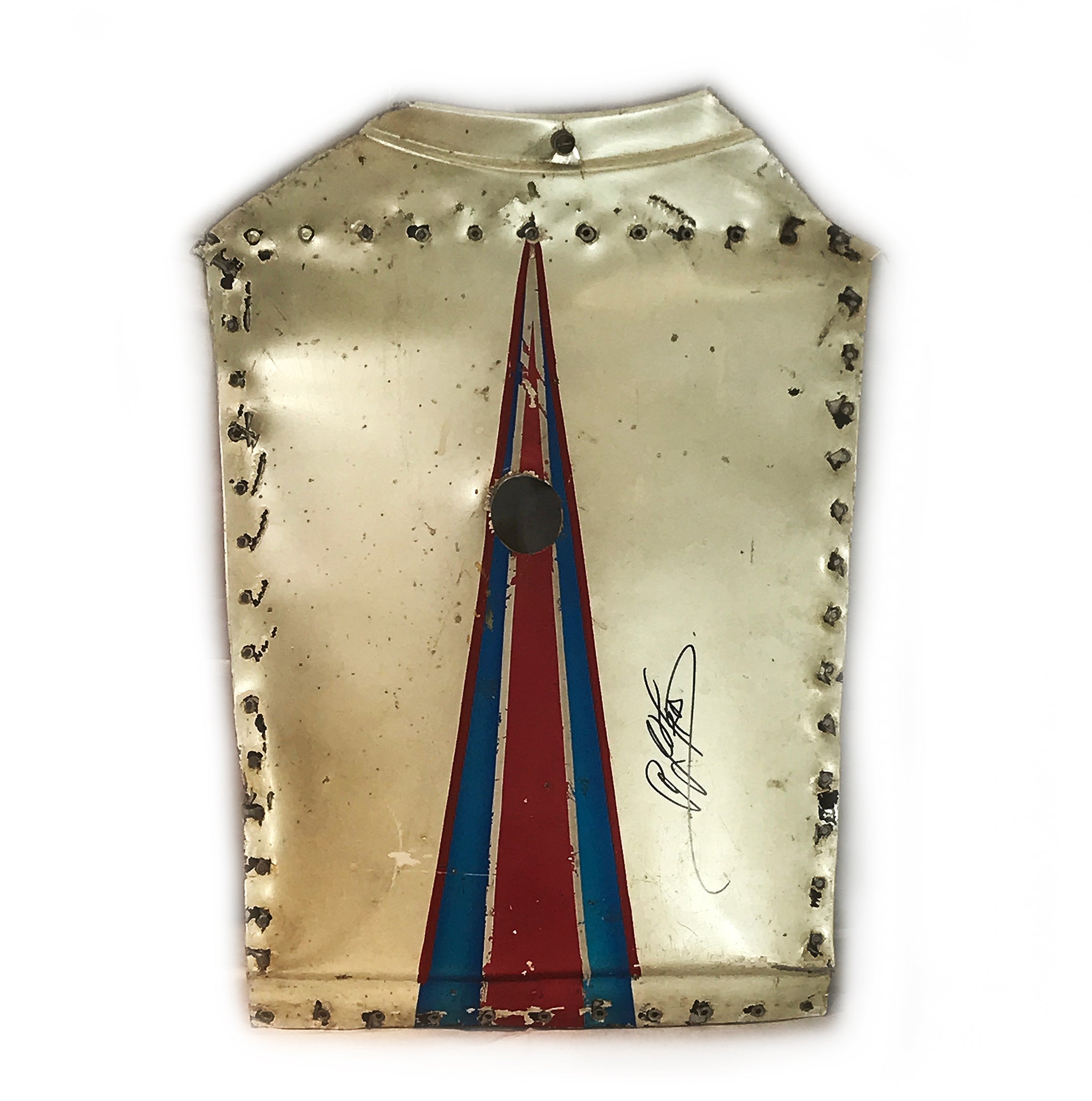 1966 A.J. Foyt Signed Original Sheraton Thompson Coyote Cowling IndyCar Panel