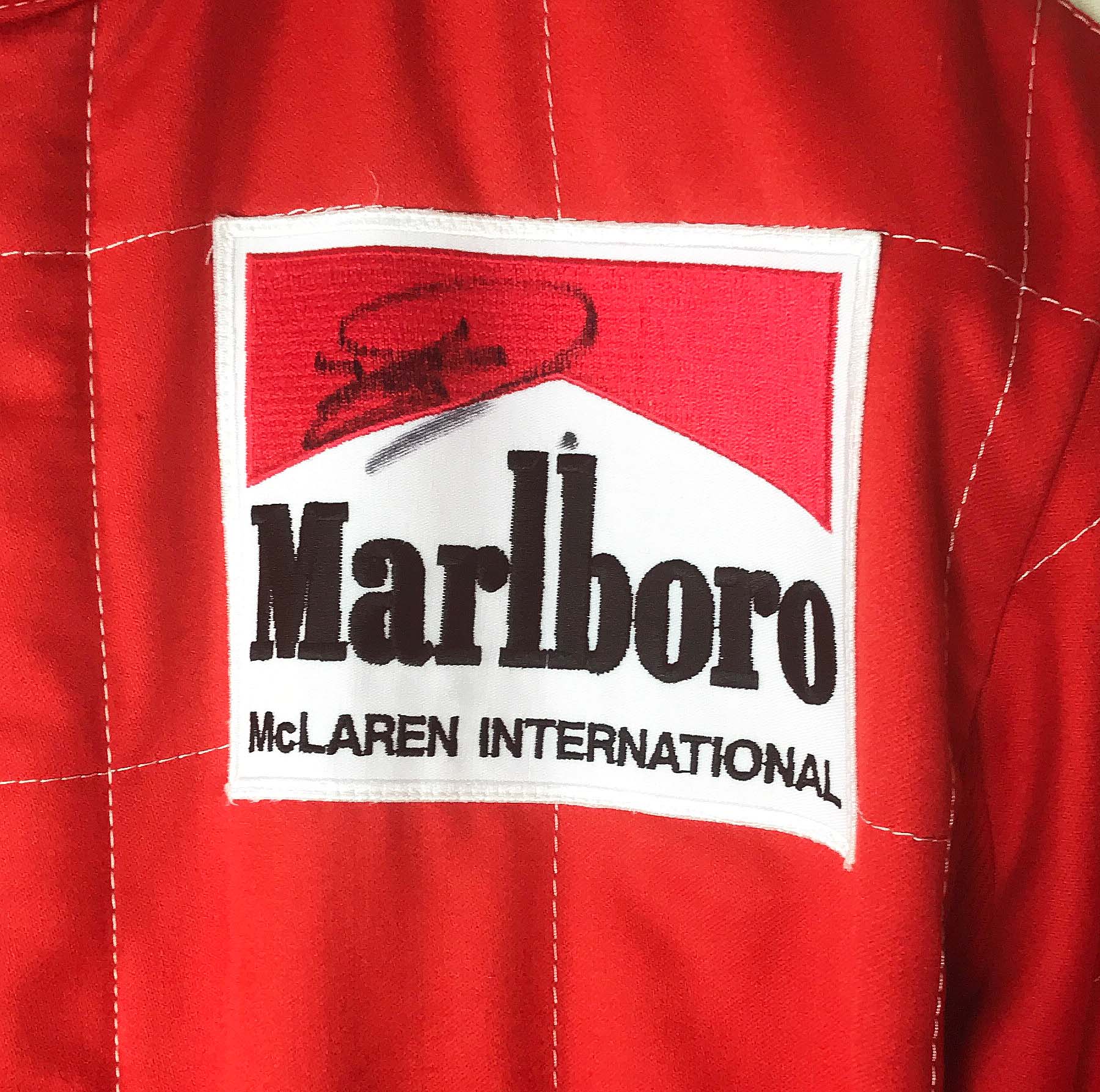 1996 David Coulthard Signed Race Worn McLaren F1 Suit