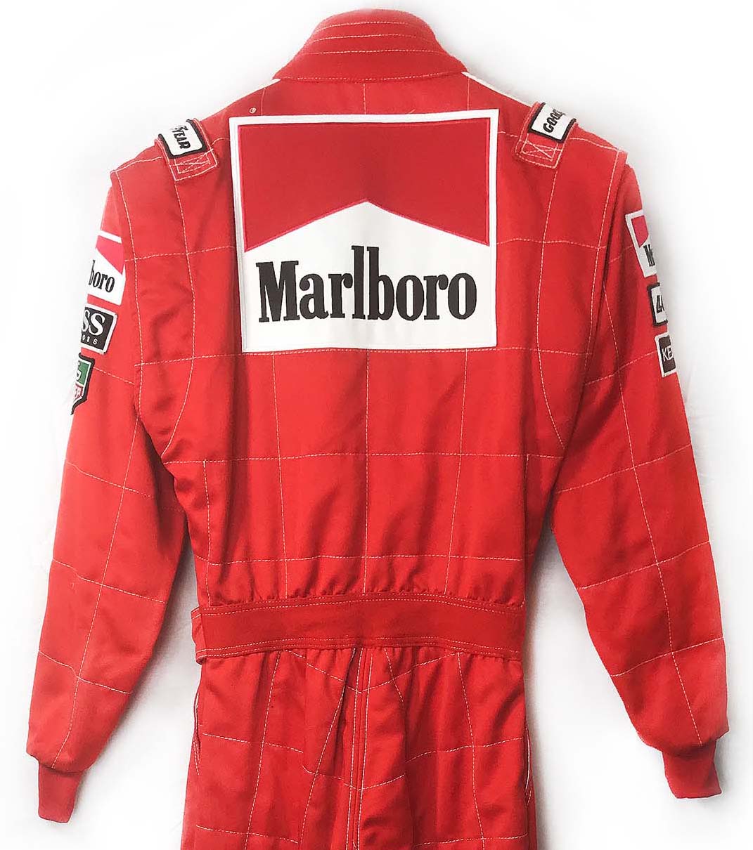 1996 David Coulthard Signed Race Worn McLaren F1 Suit