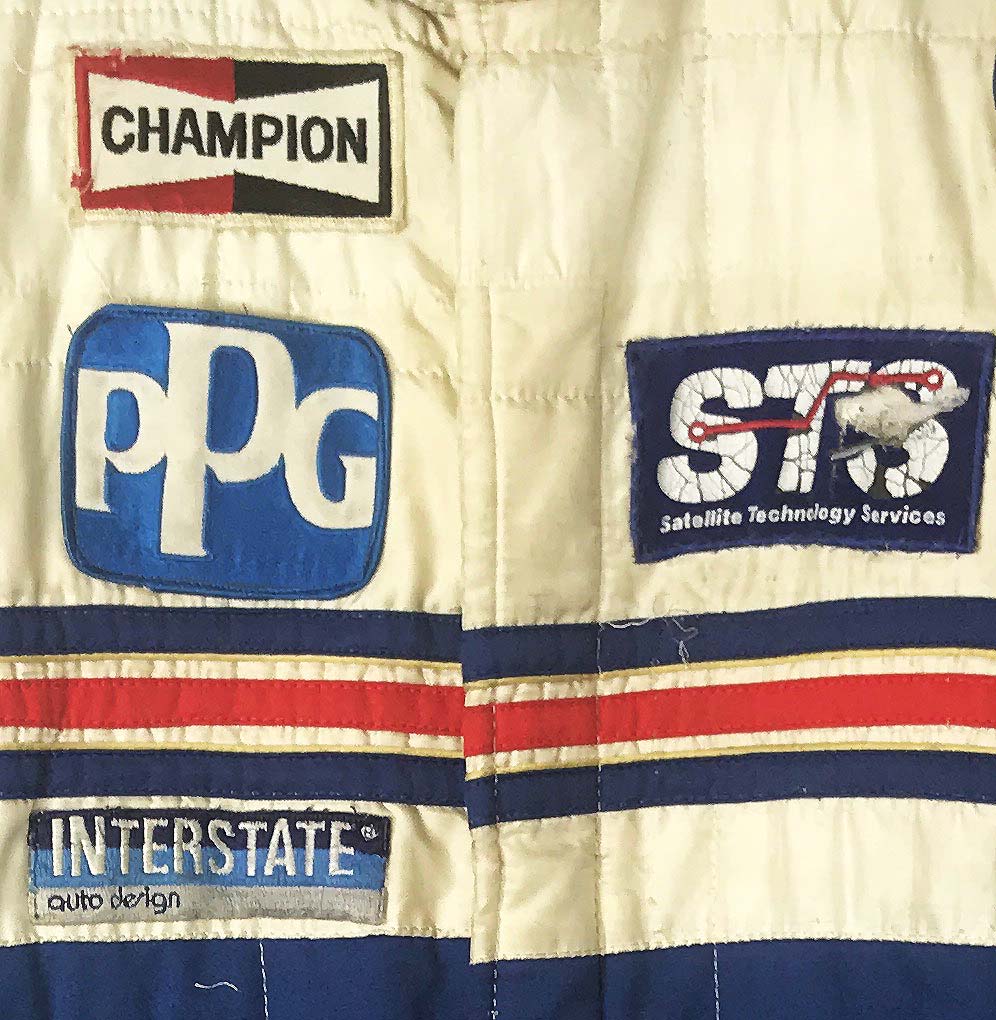 1985 Jan Lammers Race Used Rothmans / All American Racing IndyCar Suit