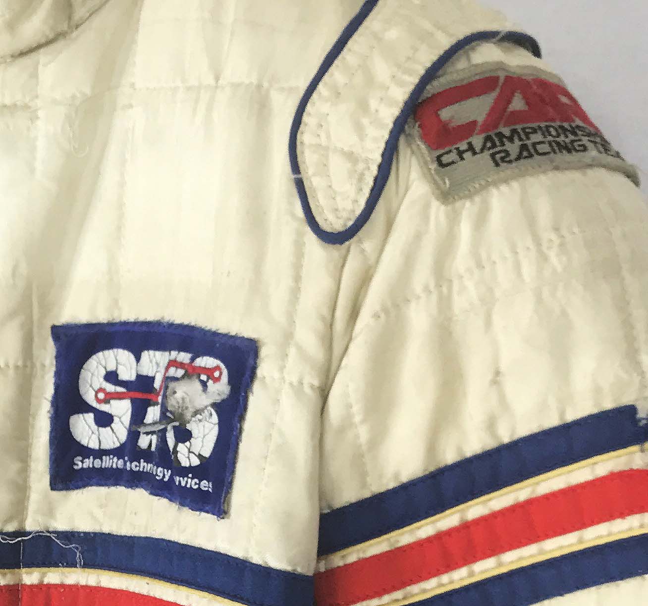 1985 Jan Lammers Race Used Rothmans / All American Racing IndyCar Suit