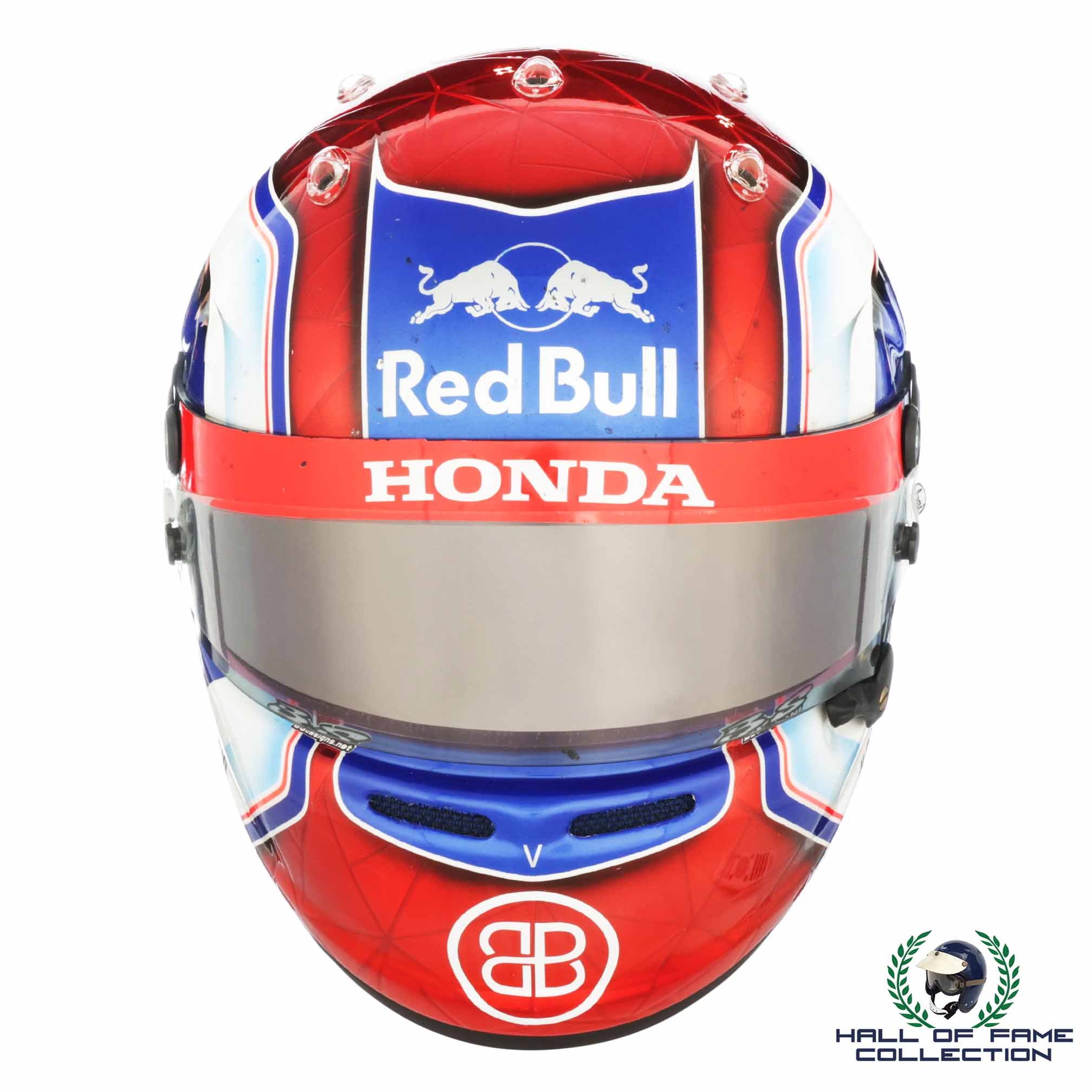 2019 Pierre Gasly Signed Abu Dhabi Race Used Scuderia Toro Rosso F1 Helmet