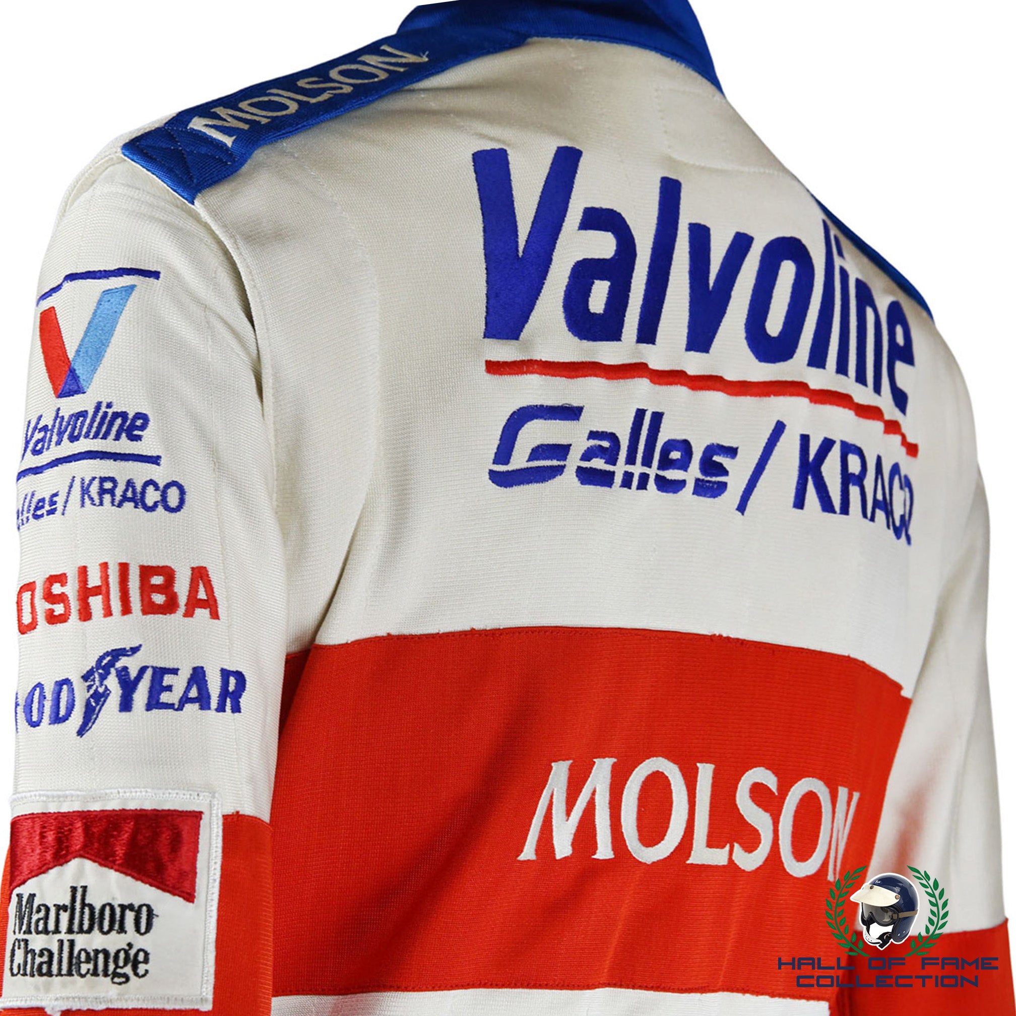 1991 Al Unser Jr Signed Race Used Gallas Racing IndyCar Suit