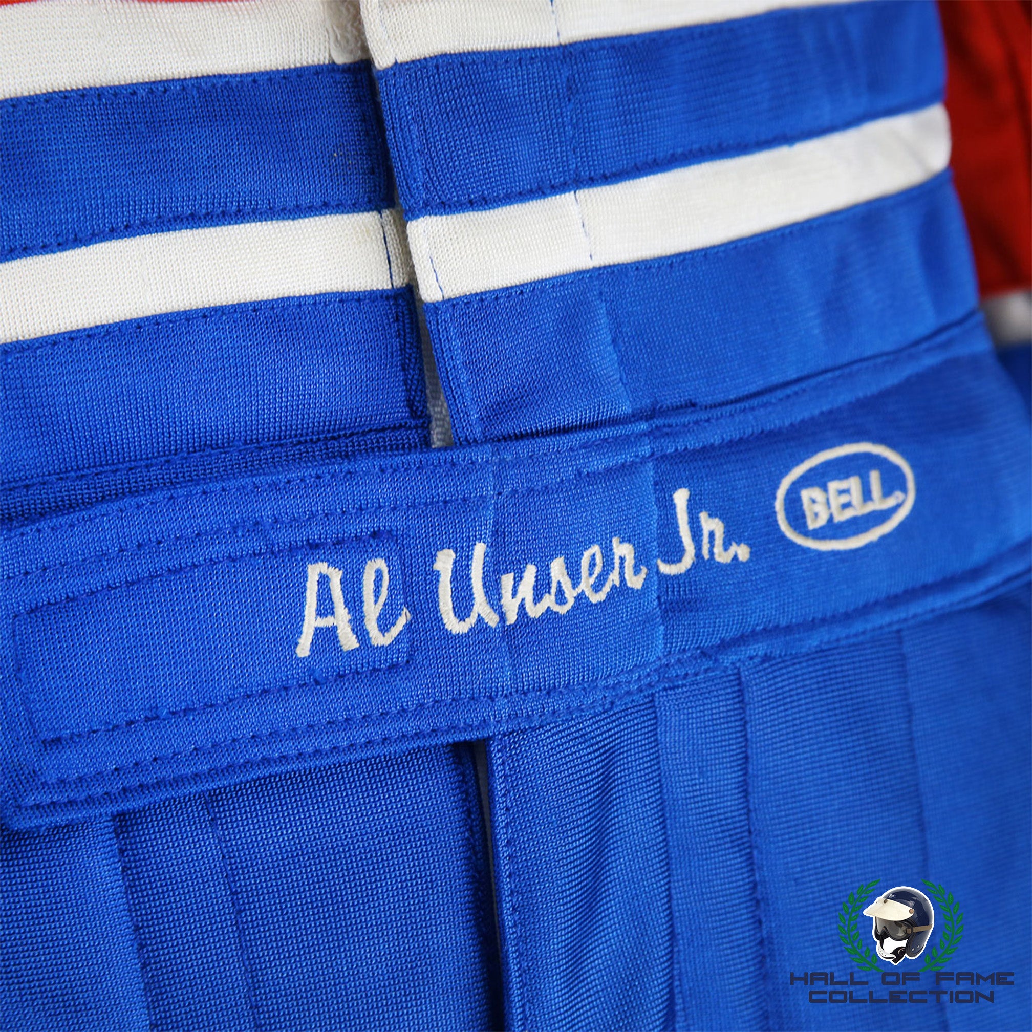 1991 Al Unser Jr Signed Race Used Gallas Racing IndyCar Suit